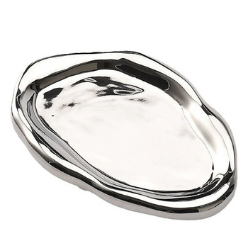 Keraamiline pilveplaat juveelide hoiuks ja aromaterapeutilise näituse jaoks, sisenemisvõtmete hoidja (Materjal: keraamika; Kohandamine: Jah; Pind: Elektroplaadimine, Glazuur)