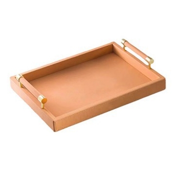 Nahast kandik, käsitöö, kaasaegse minimalismi stiil, sobib elutoa dekoratsiooniks ja söögilaua hoiustamiseks