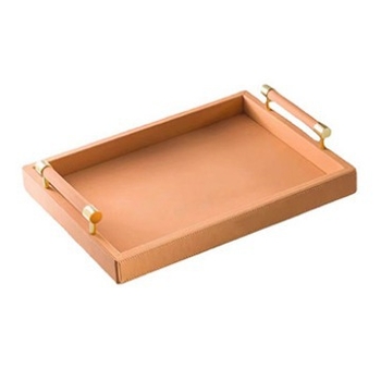 Nahast kandik, käsitöö, kaasaegse minimalismi stiil, sobib elutoa dekoratsiooniks ja söögilaua hoiustamiseks