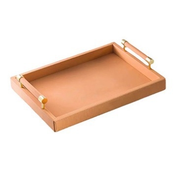 Nahast kandik, käsitöö, kaasaegse minimalismi stiil, sobib elutoa dekoratsiooniks ja söögilaua hoiustamiseks