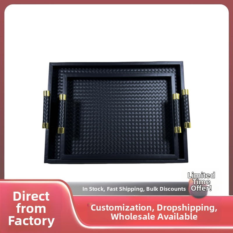 Nahast kandik, käsitöö, kaasaegse minimalismi stiil, sobib elutoa dekoratsiooniks ja söögilaua hoiustamiseks