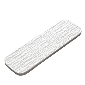 Portselani ristkülikukujuline sushi taldrik, underglaze viimistlus, mikrolaineahi sobiv, lame serveerimistaldrik