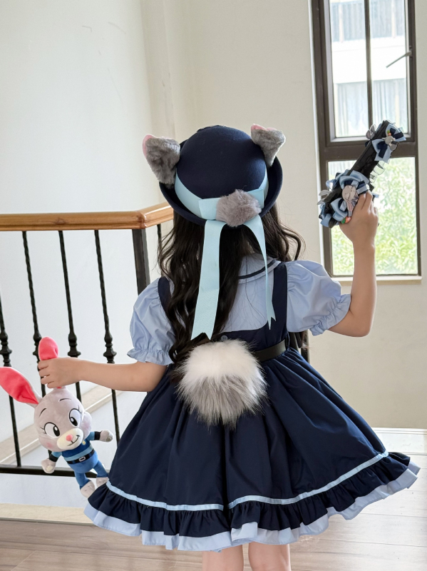 MZKKIDS Dodatky Officer Judy pre deti, umelá koža, leto 2025