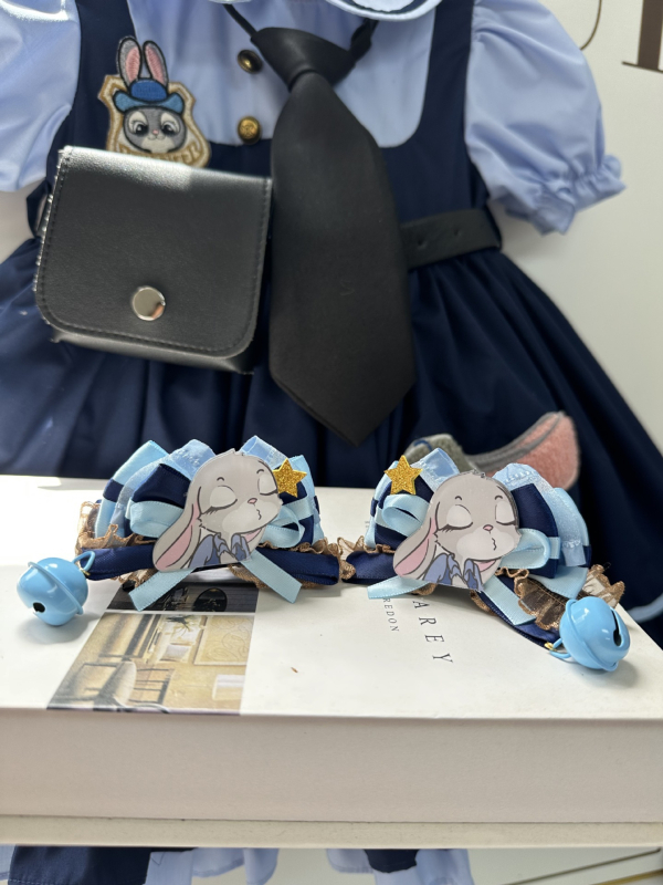 MZKKIDS Dodatky Officer Judy pre deti, umelá koža, leto 2025