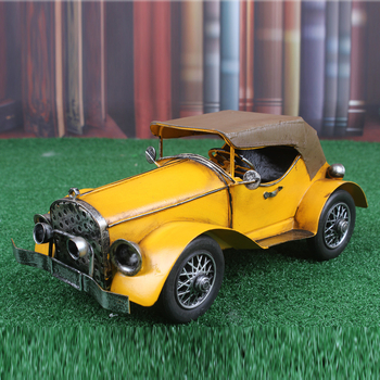 Apple Craft – Vasból készült autómodell, retro fémmodell, minta testreszabás, bár dekoráció