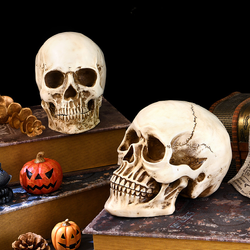 Lubanja od smole – rekvizit za Halloween dekor, Top rhyme, stil 31755