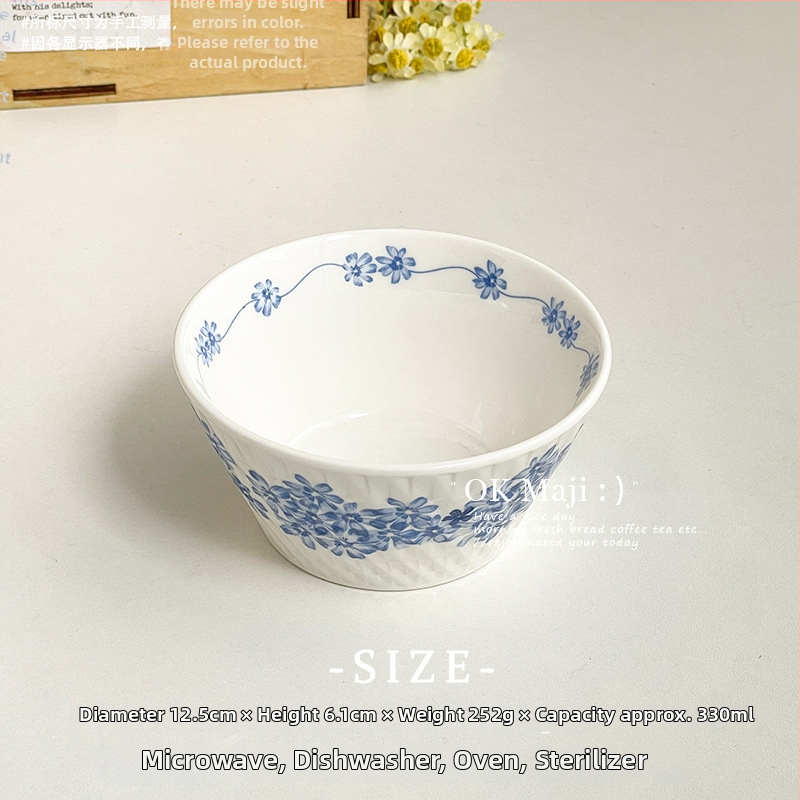 Keraamiline magustoidu taldrik, ümmargune, kaasaegse minimalistliku stiili, kõrge temperatuuriga dekale