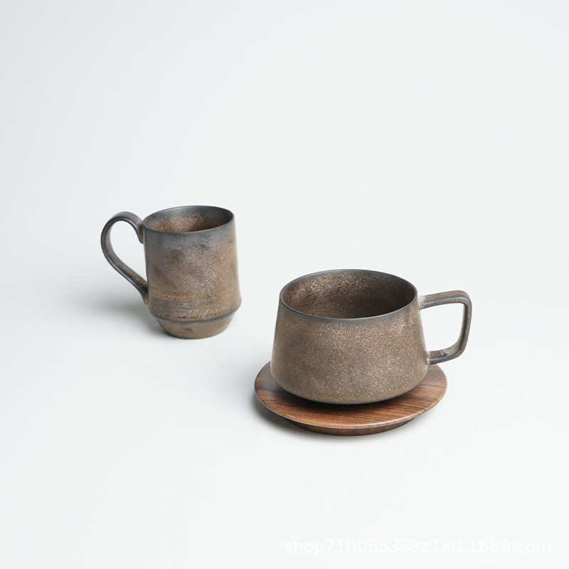 Ming cisen keramička šalica za kavu, moderan minimalistički stil, kod M32