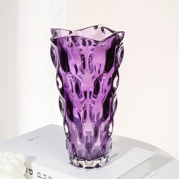 Βάζο από γυαλί σε αμερικανικό στυλ Ryukyu Crystal για διακόσμηση σαλονιού και υπνοδωματίου — Υλικό: γυαλί; Επιφάνεια: Άλλο; Συσκευασία: Κάρτον; Επεξεργασία: μη προσαρμοσμένη