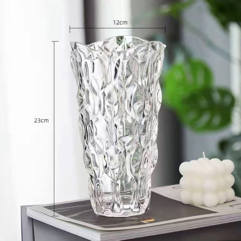 Βάζο από γυαλί σε αμερικανικό στυλ Ryukyu Crystal για διακόσμηση σαλονιού και υπνοδωματίου — Υλικό: γυαλί; Επιφάνεια: Άλλο; Συσκευασία: Κάρτον; Επεξεργασία: μη προσαρμοσμένη