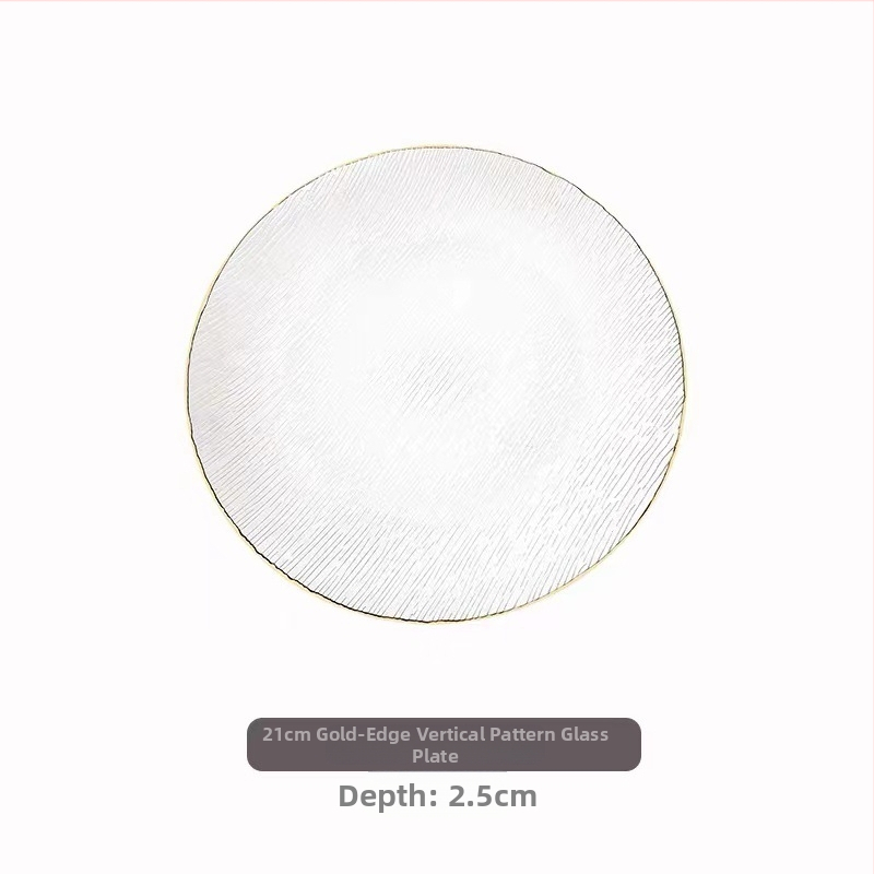 Puuviljade taldrik, jaapani stiil, ümmargune klaasist taldrik, käsitöö, joodivaba kristall