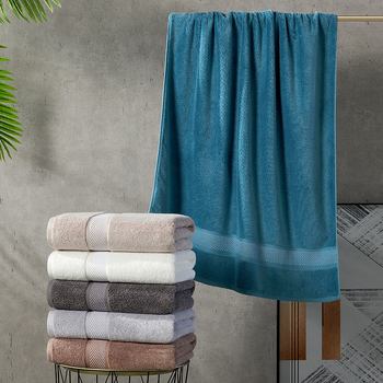 Prosop de baie 100% bumbac, 500 g+ greutate, fire 32s, proces de fabricație amplu, Prosop baie/plajă