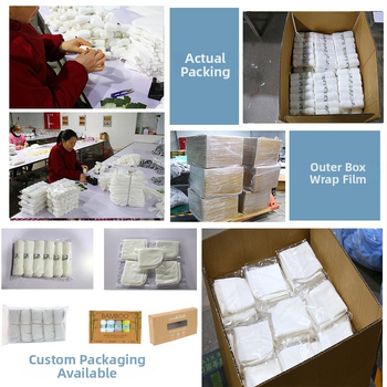 Prosop cu glugă pentru bebeluși din fibre de bambus, urechi 3D, Yue Zhu textile, 400–500 g, fir 19, broderie și tiv