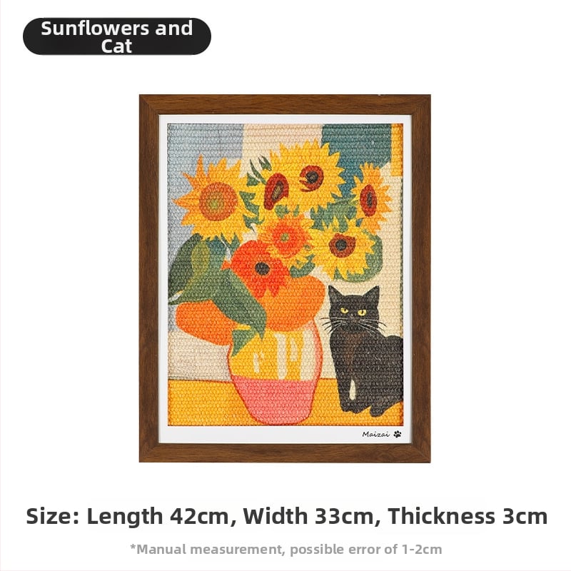 Szizál macska kaparó tábla — japán stílusú, MAIZAI márka, 6 darabos doboz