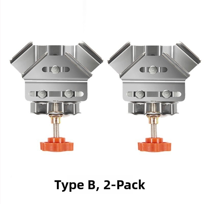 Držač za pravokotni kut u stolarstvu, nehrđajući čelik, Sekcija A/B, opća primjena