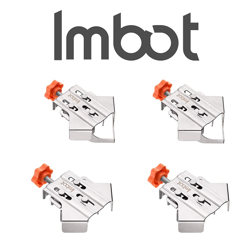 Držač za pravokotni kut u stolarstvu, nehrđajući čelik, Sekcija A/B, opća primjena