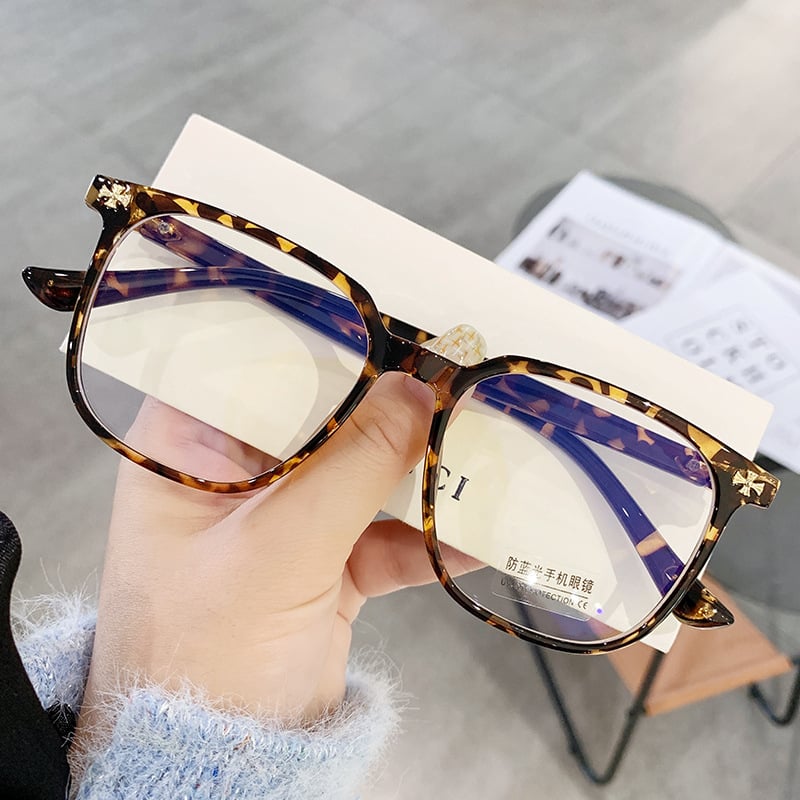 Mėlynosios šviesos blokavimo akiniai su metaliniu rėmeliu, dengtos lęšiai, lęšio storis 1,61 mm, modelis 30157, standartas 2024