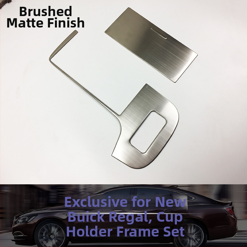 Canton metal pentru rama centralei consolei pentru suportul de apă Buick Regal 2016-2022; Brand Just Right; Cod produs Lacrosse water cup trim