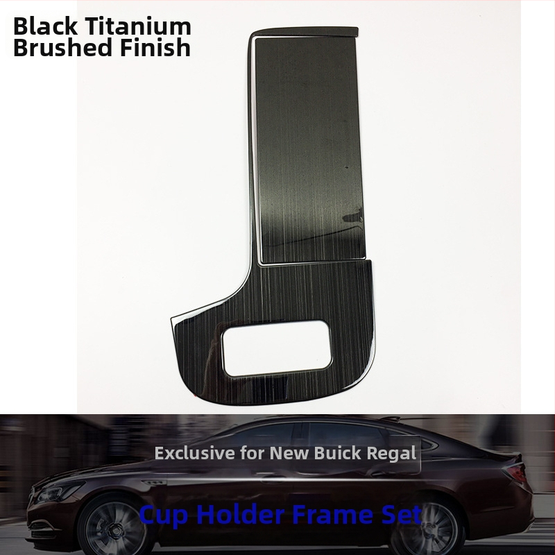 Canton metal pentru rama centralei consolei pentru suportul de apă Buick Regal 2016-2022; Brand Just Right; Cod produs Lacrosse water cup trim