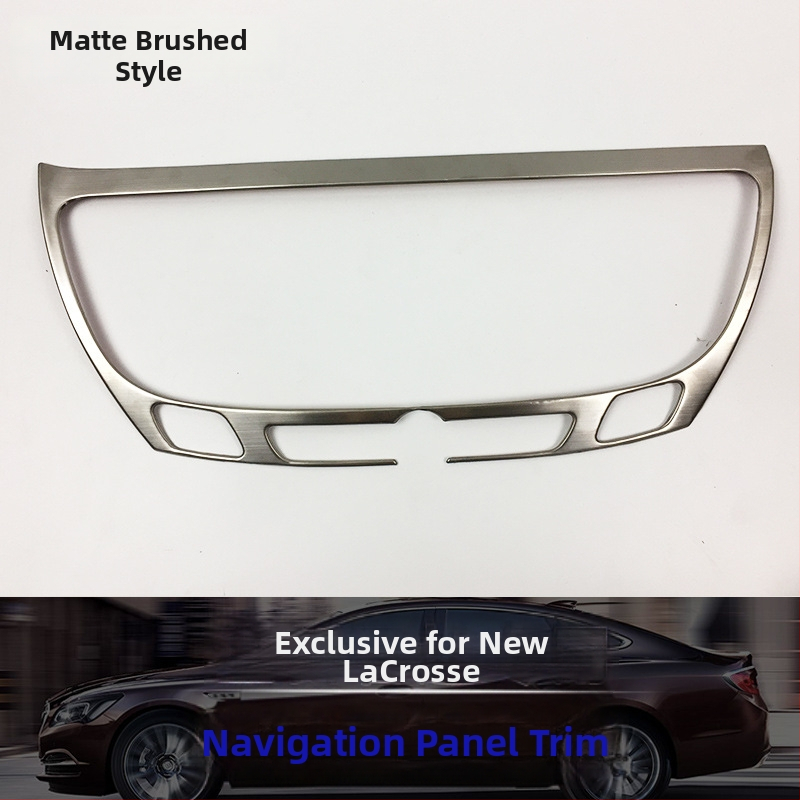 Canton metal pentru rama centralei consolei pentru suportul de apă Buick Regal 2016-2022; Brand Just Right; Cod produs Lacrosse water cup trim