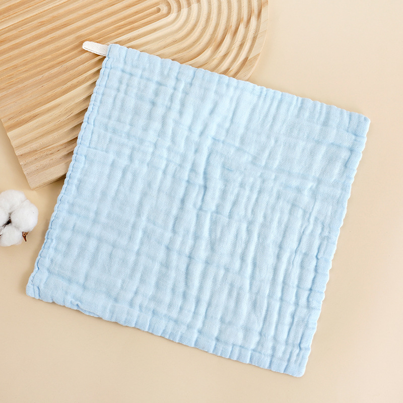 Beebide ruuduline näokäterätik, kuuekihiline tihe gaz, 100% puuvill, 32 g kaal, logopildi trükkimine saadaval