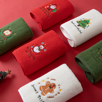 Arc tisztító törölköző Coral fleece-ből, hímzett szegéllyel, 150d szál, 80–100 g súly, testreszabható