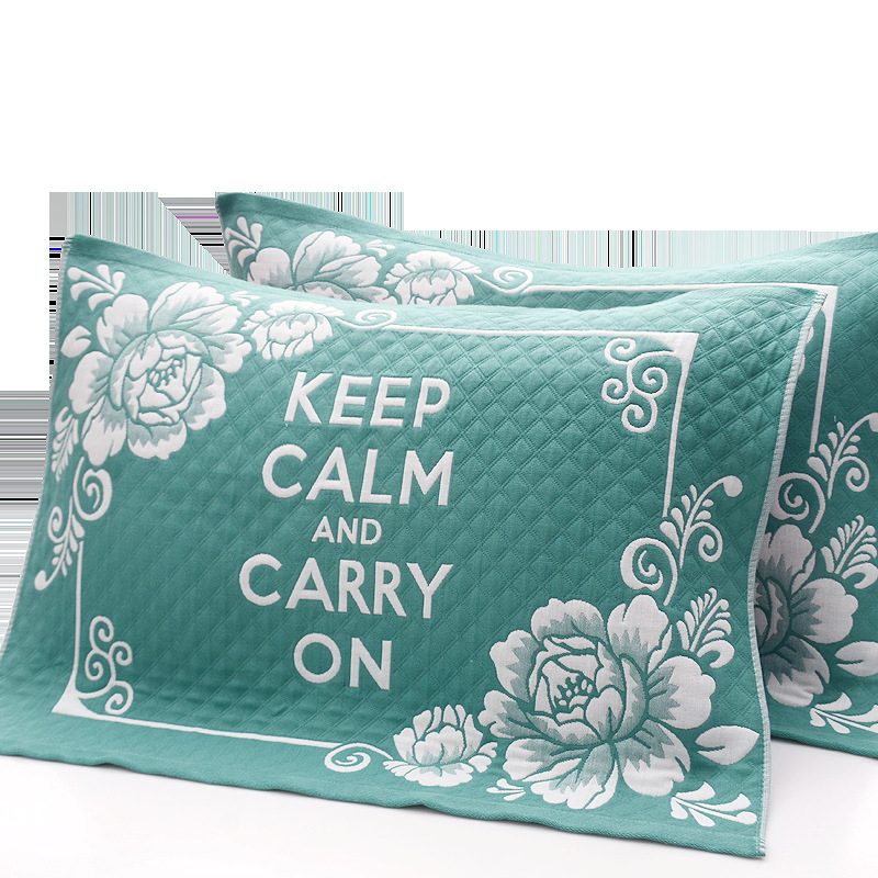 Prosop pentru pernă, 95% bumbac, logo imprimat, personalizare disponibilă, absorbție de apă 11–15 s