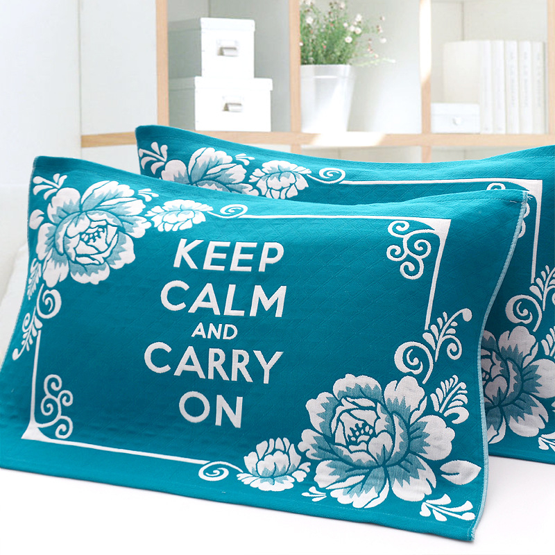 Prosop pentru pernă, 95% bumbac, logo imprimat, personalizare disponibilă, absorbție de apă 11–15 s