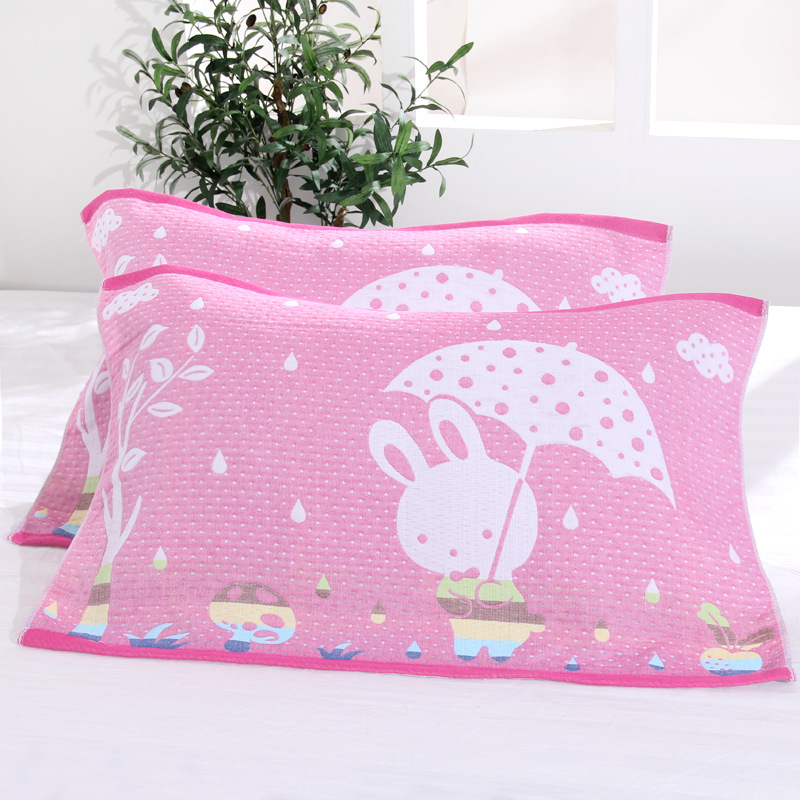Prosop pentru pernă, 95% bumbac, logo imprimat, personalizare disponibilă, absorbție de apă 11–15 s