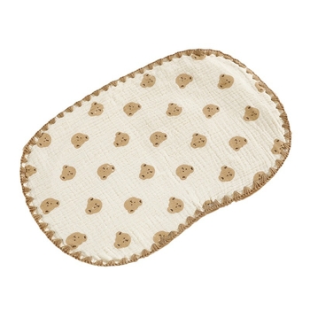 Jastuk za novorođenčad od 100% pamuka, prozračan i upija znoj, za bebe od 0–12 mjeseci, cijelu godinu