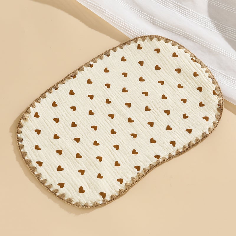 Jastuk za novorođenčad od 100% pamuka, prozračan i upija znoj, za bebe od 0–12 mjeseci, cijelu godinu