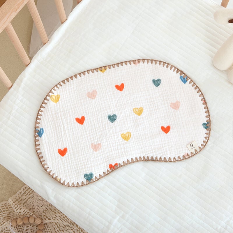 Jastuk za novorođenčad od 100% pamuka, prozračan i upija znoj, za bebe od 0–12 mjeseci, cijelu godinu