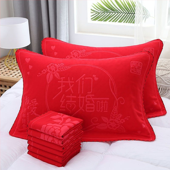 Vestuvinė pagalvės uždanga, 100% medvilnė, asmeninis logotipo spausdinimas, dropshippingo palaikymas