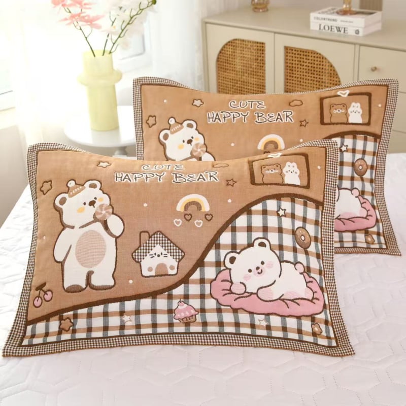 Párnahuzat — Moo; poliészter-pamut keverék; logó Can