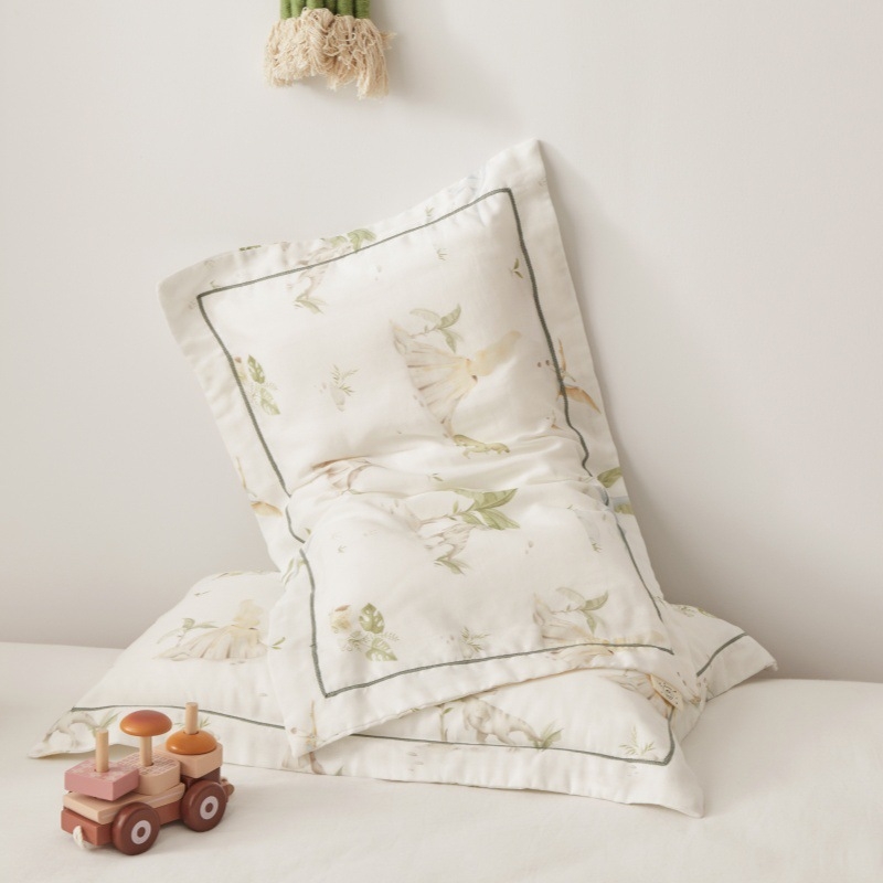 Fețe de pernă pentru copii din fibre de bambus, 70% conținut bambus, țesătură 40s, imprimare digitală, procesare personalizată