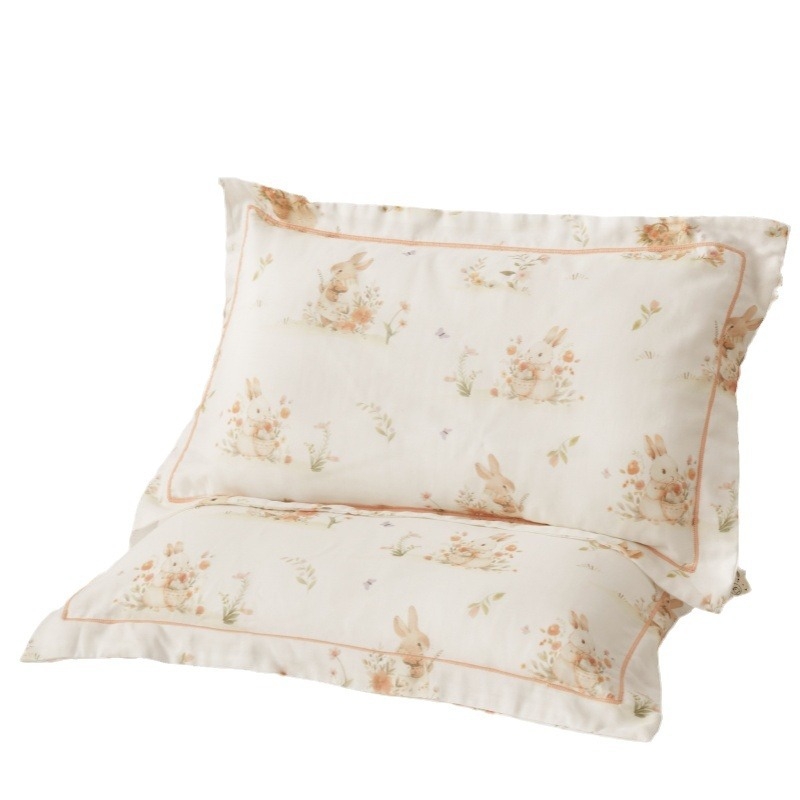 Fețe de pernă pentru copii din fibre de bambus, 70% conținut bambus, țesătură 40s, imprimare digitală, procesare personalizată