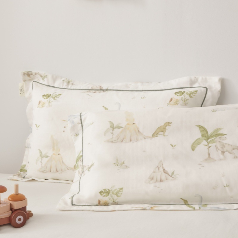 Fețe de pernă pentru copii din fibre de bambus, 70% conținut bambus, țesătură 40s, imprimare digitală, procesare personalizată