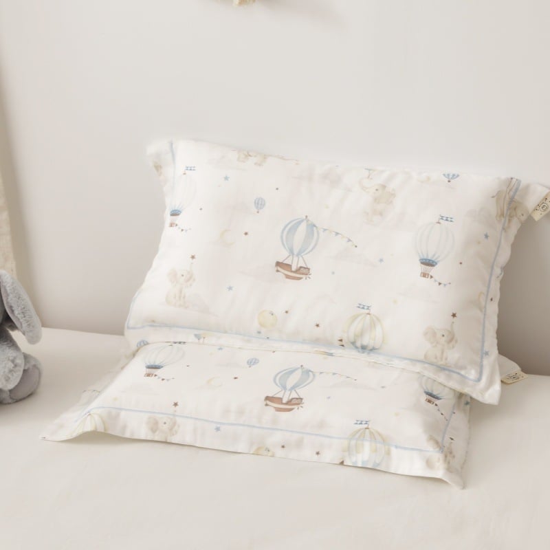 Fețe de pernă pentru copii din fibre de bambus, 70% conținut bambus, țesătură 40s, imprimare digitală, procesare personalizată