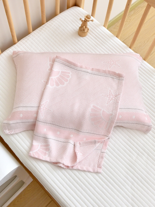 Újszülött párnahuzat törölköző bambuszrostból, Ice Silk, nedvességfelvevő, lélegző, hűsítő