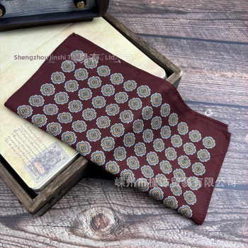 Džepni rupčić s Paisley uzorkom, vintage stil, poliester vlakna, otisak