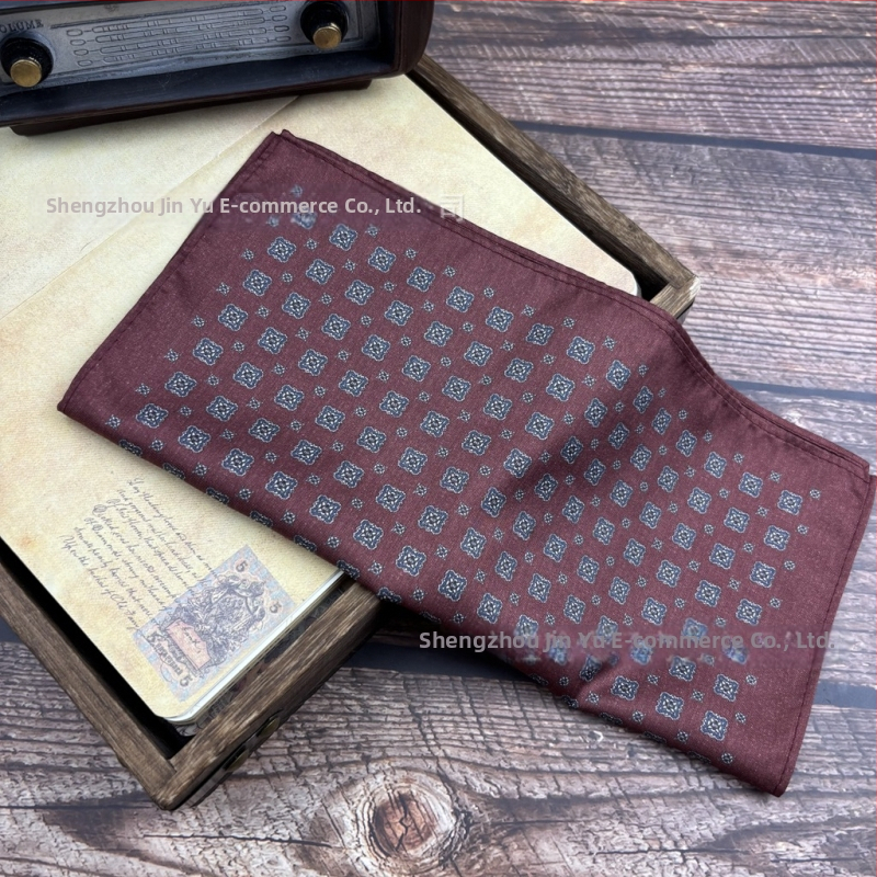 Džepni rupčić s Paisley uzorkom, vintage stil, poliester vlakna, otisak
