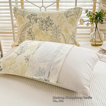 Set fețe de pernă (par) - 100% bumbac, pânză veche grosieră, țesătură plată, vopsire reactivă