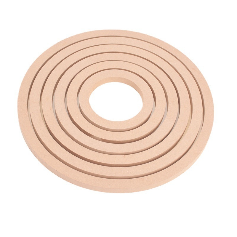 Koka taisnstūra fotogrāfiju rāmis mākslai ar mālu — rokdarbs, DIY māla attēlu rāmis, Baize Wood Industry, Handmade Picture Frame Clay sērija