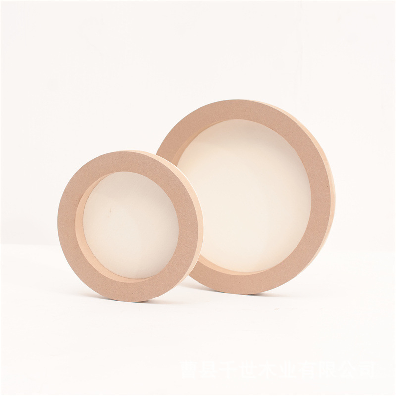 Koka taisnstūra fotogrāfiju rāmis mākslai ar mālu — rokdarbs, DIY māla attēlu rāmis, Baize Wood Industry, Handmade Picture Frame Clay sērija