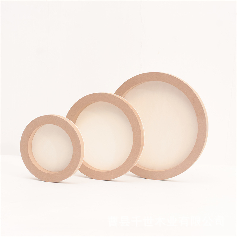 Koka taisnstūra fotogrāfiju rāmis mākslai ar mālu — rokdarbs, DIY māla attēlu rāmis, Baize Wood Industry, Handmade Picture Frame Clay sērija