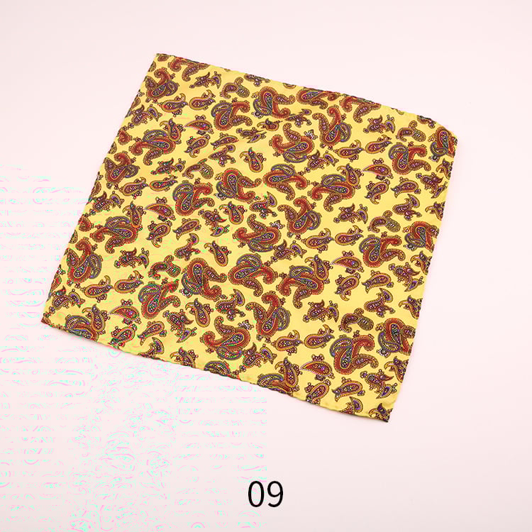 Ženski džepni šal s vintage otisom, tisk logotipa, ležerni stil