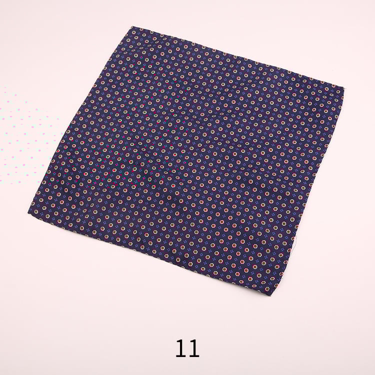 Ženski džepni šal s vintage otisom, tisk logotipa, ležerni stil