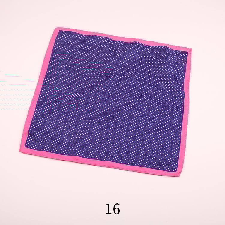 Ženski džepni šal s vintage otisom, tisk logotipa, ležerni stil