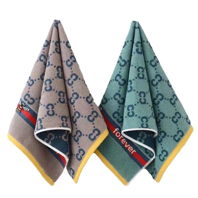 Yushu 100% pamuk ručnici, 32s pređa, 100–120 g, s šavnim rubom, ručnik za tijelo/ lice