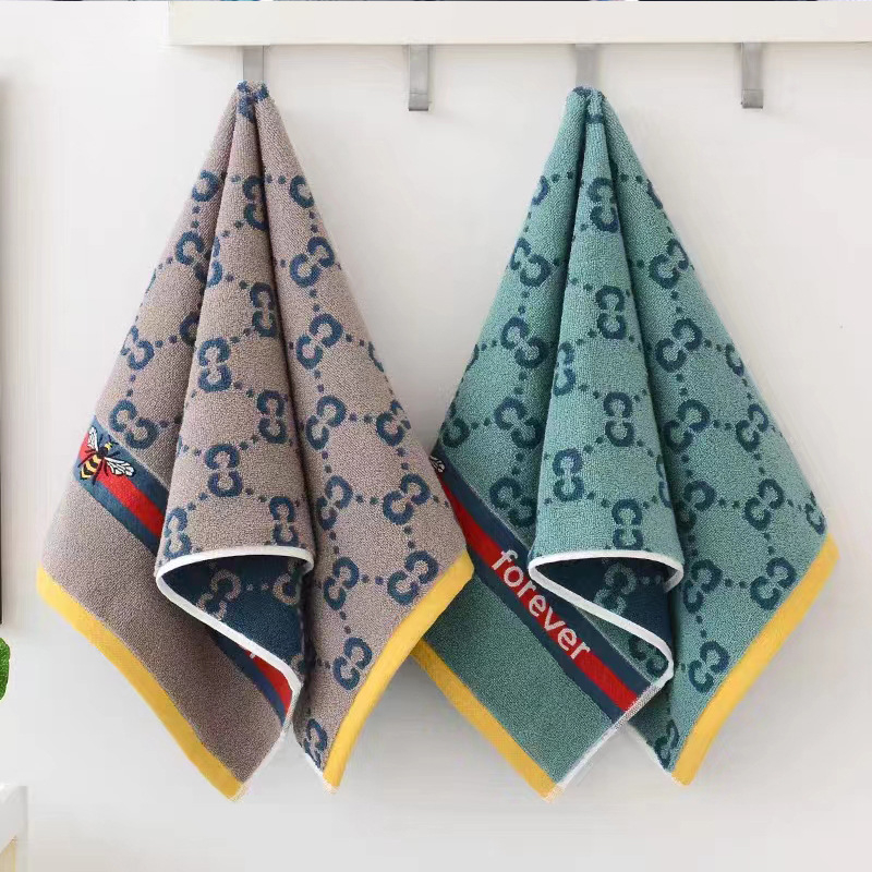Yushu 100% pamuk ručnici, 32s pređa, 100–120 g, s šavnim rubom, ručnik za tijelo/ lice